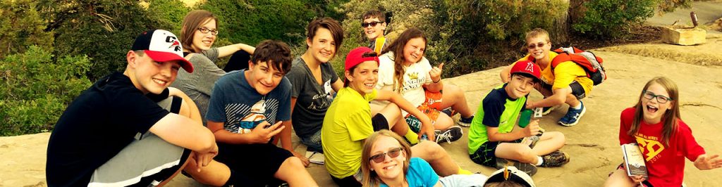 Jr High Students on Mission Trip in Cortez Colorado