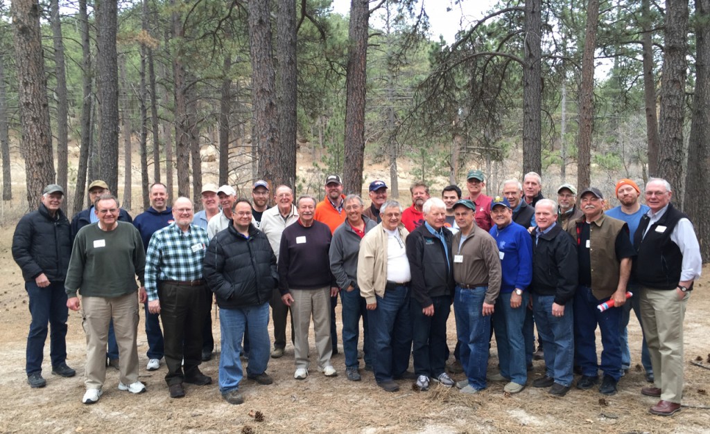 Photo of the 2016 attendees of the Men's Retreat