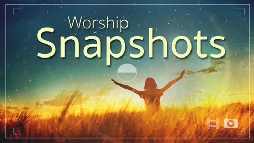 Worship Snapshots YouTube video clip. The message was given by our Lay Leader, Ruth Wills.