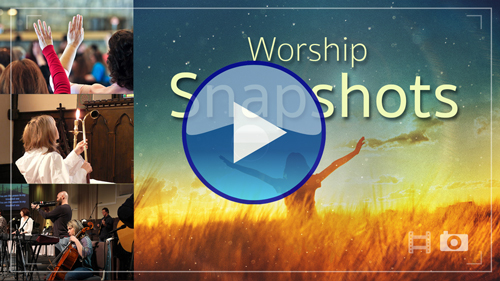 Clicking this image will play the video message, "Worship Snapshots." The message was given by our Lay Leader, Ruth Wills, on August 23, 2015.