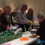 Members of Parker UMC packing UMCOR Relief Kits