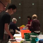 Members of Parker UMC packing UMCOR Relief Kits