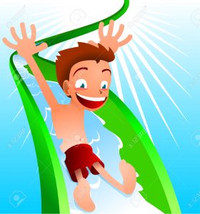 33680558-waterslide-sledge-toboggan-cartoon-illustration-stock-vector-water-park